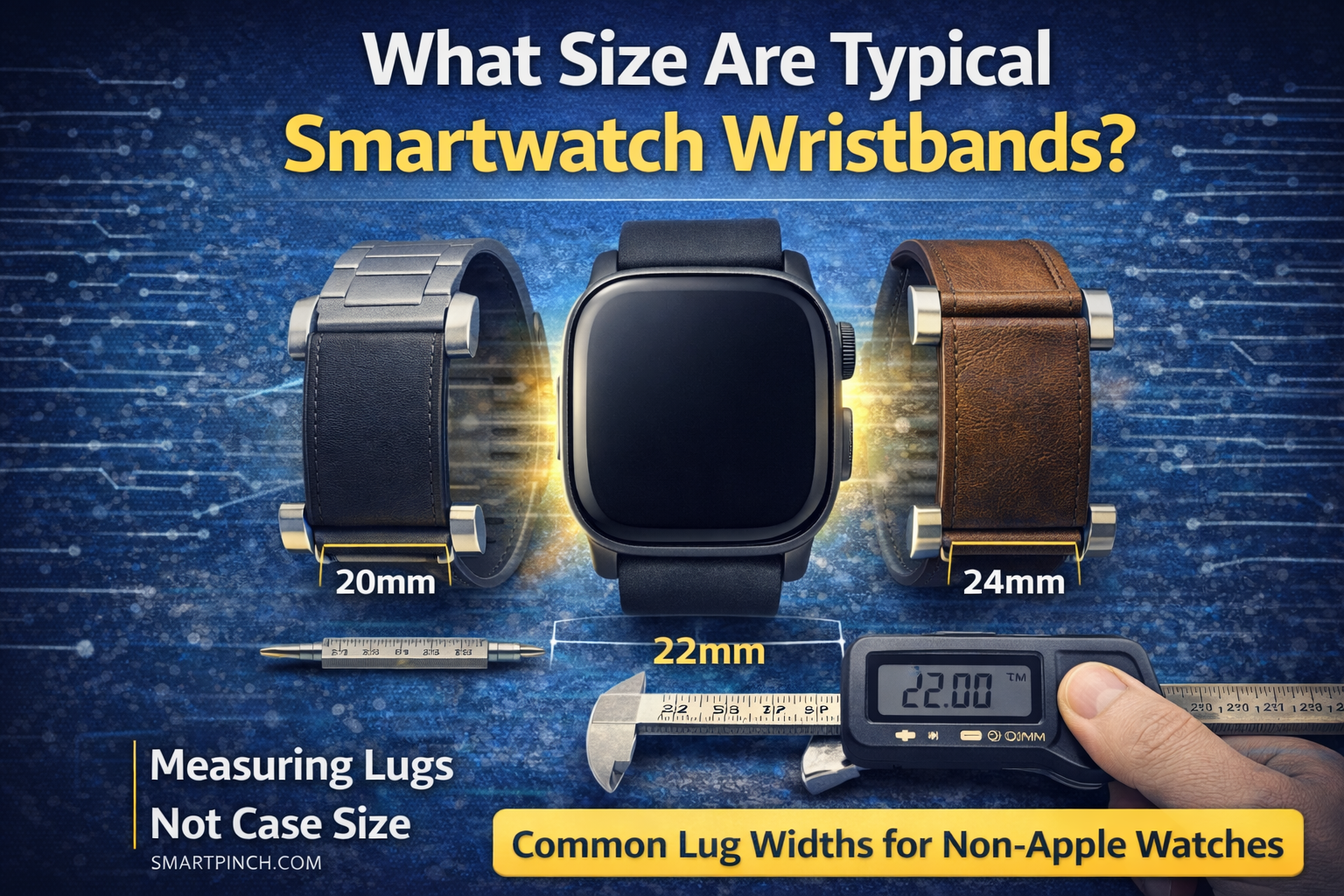 what-size-are-typical-smartwatch-wristbands-usa